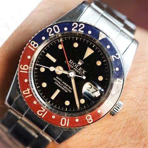 rolex gmt master reference 6542|Rolex gmt bakelite bezel.